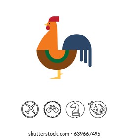 Cockerel icon