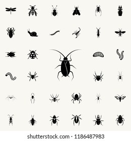 cockroach icon. insect icons universal set for web and mobile