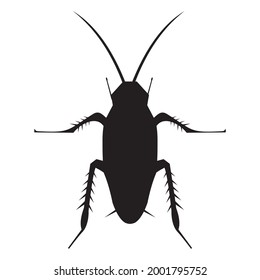 cockroach icon vector illustration sign