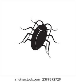 COCKROACH ICON VECTOR ILLUSTRATION SYMBOL DESIGN