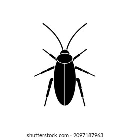cockroach icon, cockroach vector sign symbol