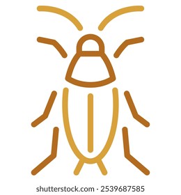 Icono de cucaracha para Web, App, infografía, etc