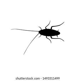 Cockroach Logo Design Vector Illustration. Cockroach Design Template