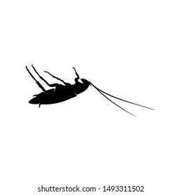 Cockroach Logo Design Vector Illustration. Cockroach Design Template