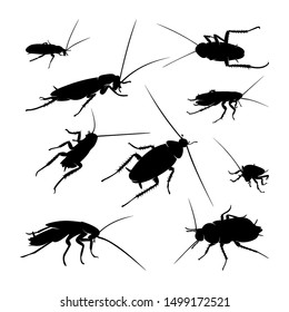 Cockroach Logo Design Vector Illustration. Cockroach Design Template