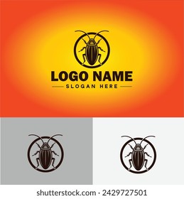 Cockroach logo vector art icon graphics for business brand icon cockroach logo template