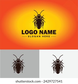 Cockroach logo vector art icon graphics for business brand icon cockroach logo template