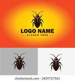 Cockroach logo vector art icon graphics for business brand icon cockroach logo template