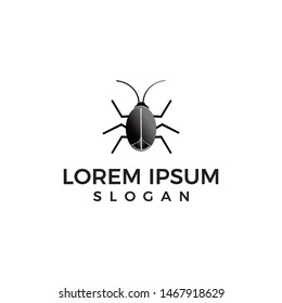 cockroach vector logo graphic illustration