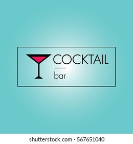 cocktail bar logo