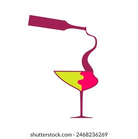 The cocktail bar logo. A simple icon