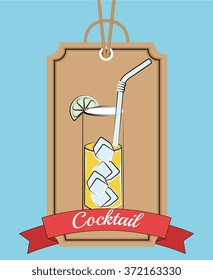 Cocktail bar menu