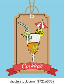 Cocktail bar menu