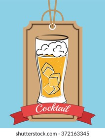 Cocktail bar menu