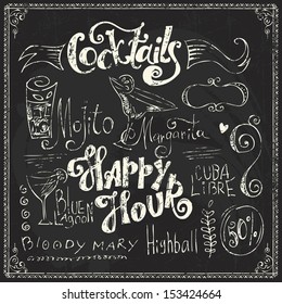 Cocktail Bar Menu Drink Vector Party Drawn Margarita Hand Chalk Hand Drawn Cocktails Doodles Chalk Lettering Cocktail Bar Menu Drink Vector Party Drawn Margarita Hand Chalk Sex Classic Nails Star Grou