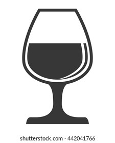 cocktail beverage. Drink design. Vector graphic