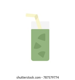 Cocktail beverage flat icon