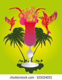 cocktail bird