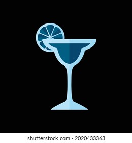 cocktail blue alcohol martini vodka