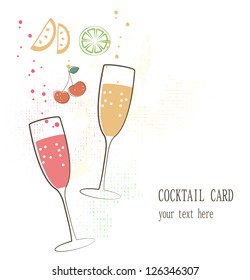 Cocktail card