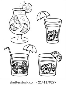 cocktail coloring page cocktail drinks .