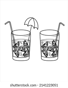 cocktail coloring page cocktail drinks .