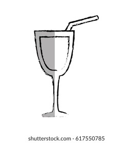cocktail cup isolated icon