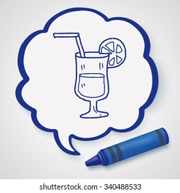 cocktail doodle