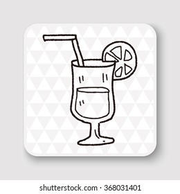 cocktail doodle