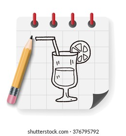 cocktail doodle