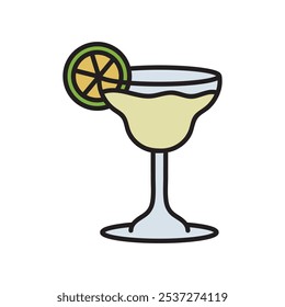 Ilustração de Rabiscar de Coquetel - 01