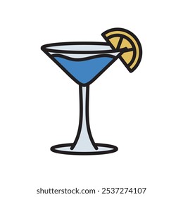 Cocktail Doodle Illustration - 07