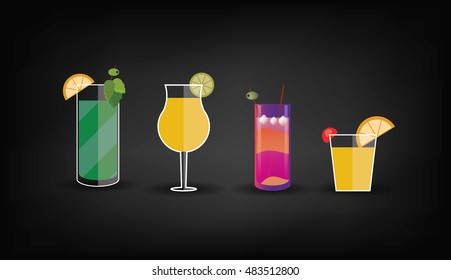 cocktail drink glass  image 