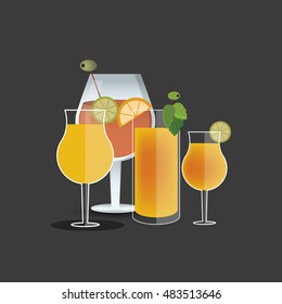 cocktail drink glass  image 