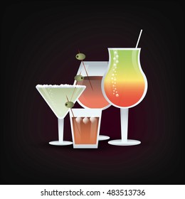 cocktail drink glass  image 