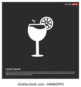 Cocktail drink icon