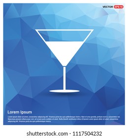 cocktail drink icon - Free vector icon