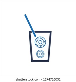 Cocktail Drink Icon, drink vector illustration