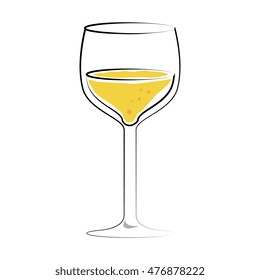 cocktail drink liquor isolated design