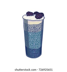 Cocktail, drink, vector illustration 