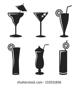 Cocktail Silhouette Images Stock Photos Vectors Shutterstock