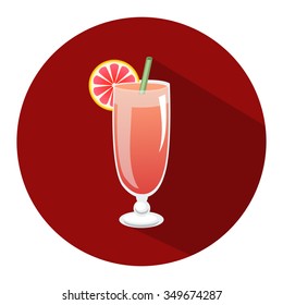 cocktail flat icon