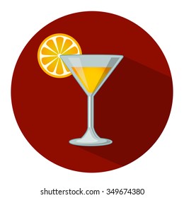 cocktail flat icon