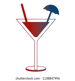 cocktail glass drink alcohol umbrella