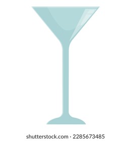Cocktail glass icon cartoon vector. Kitchen cookware. Food home
