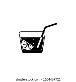 cocktail in a glass icon. Element of simple drinks icon for mobile concept and web apps. Detailed cocktail in a glass icon can be used for web and mobile. Premium icon