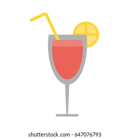 cocktail in glass icon image 