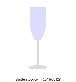 Cocktail glass vector icon