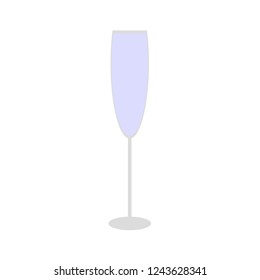 Cocktail glass vector icon