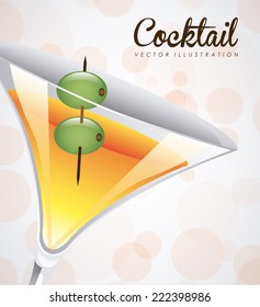 cocktail graphic design , vector illustration cocktail graphic design , vector illustration